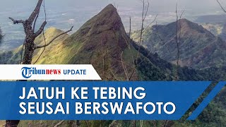 Kronologi Pelajar di Bondowoso Jatuh ke Tebing seusai Berswafoto di Puncak Gunung Piramid