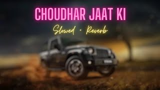 Choudhar Jaat Ki (Slowed+Reverb) full song| 320kbps |