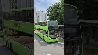 SBS3300R refurbished volvo B9TL on Bus 85