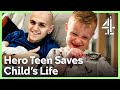 Teenager Fighting Cancer Saves A Child’s Life | The Who Cares Wins Awards 2022