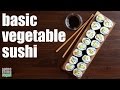 basic vegetable sushi (vegan & gluten-free) Something Vegan