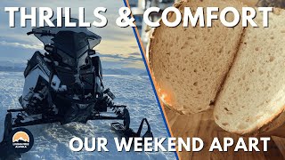 Snowmachine Thrills \u0026 Sourdough Skills – A Split Alaskan Weekend