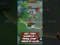 AOV : TARA GAMEPLAY || TRIBAL CHIEF - ARENA OF VALOR#shorts