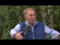 Назарбаев о зеленой зоне Астаны Мы создали казахстанский чудо лес