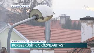 Korszerűsítik a közvilágítást – Erdélyi Magyar Televízió