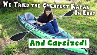 We bought the CHEAPEST INFLATABLE KAYAK on Amazon / Ebay - Intex Challenger K2 Review