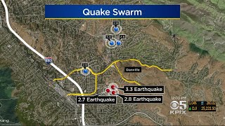 QUAKE SWARM: Earthquake swarm rattles the Danville area
