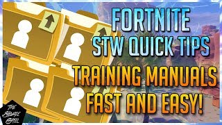 how to get fast training manuals never - how to get training manual fortnite