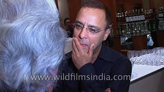 Vinod Chopra speaking about the screening of his film Eklavya - The Royal Guard