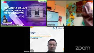 Webinar Mekanika sebagai Kunci Inovasi dalam Pengembangan Mesin Industri