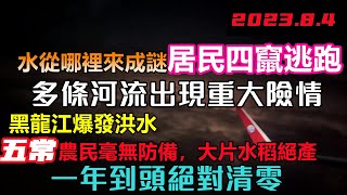 就在剛剛哈爾濱啟動一級防汛機制，內澇爆發陸地消失，市區成水庫，五常米產地大面積絕收，農作物一夜之間清零，就連東北也鬧洪水#洪水盛宴#基建維護壓力大#幾乎沒有排水系統#黑龍江#五常市