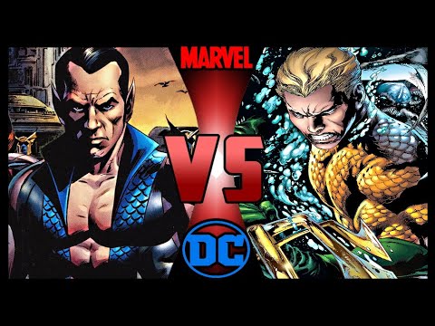 Namor VS Aquaman Marvel VS DC - YouTube