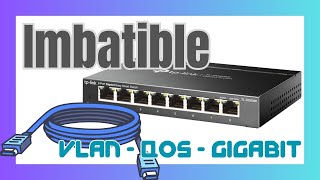 📡 TP Link TL-SG108E: Switch para sobremesa con 8 puertos Gigabit 🧠