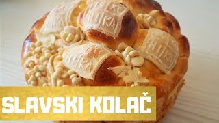 Slavski kolač detaljno objašnjen - Vlog Milica Mihailović