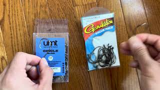 High-Quality $0.10 UMT vs. $1 Gamakatsu Circle Hook: Which Wins?