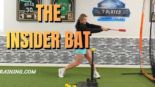 How to use the insider bat to help with the softball swing