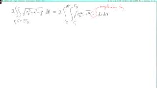 Multivariable calculus 3.2.4: Integration in polar coordinates example #3