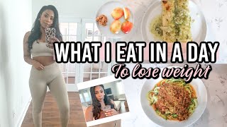 WHAT I EAT IN A DAY | INTERMITTENT FASTING WEIGHT LOSS  *healthy and realistic* Real Good Foods