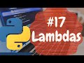 Python Programming Tutorial(for beginners) #17 - python lambda function