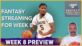 NBA Fantasy Basketball: Week 8's Key Strategies & Player Values #NBA #fantasybasketball #NBAFantasy
