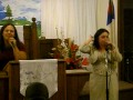 claribel pagan singing coro pentecostal