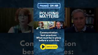 Communication strategies police leaders must have in place before a crisis hits #podcast #police