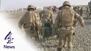 British military medics treat fallen heroes in Afghanistan | Channel 4 News