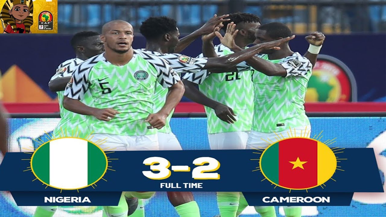 Nigeria Vs Cameroon 3-2. Full Time Highlights & Goals Round Of 16 # ...