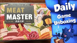 Meat Master - Daily Game Unboxing