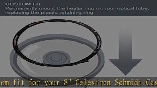 Celestron – Dew Heater Ring – Aluminum Dew Prevention – Compatible 8” Schmidt-Cassegrain, EdgeHD, R