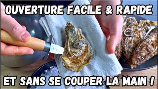 Comment ouvrir de huîtres sans se couper 🦪🔪