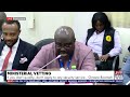 ministerial vetting parliament vets dr edward omane boamah defence minister designate