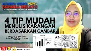 4 TIP MUDAH MENULIS KARANGAN BERDASARKAN GAMBAR | BAHASA MELAYU SEKOLAH RENDAH #akademiyoutuber