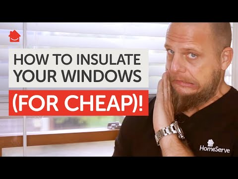 How do you insulate windows to keep heat out?