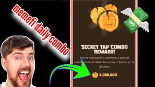 memefi daily combo | how to unlock today's memefi daily combo | claim 2 million #memefi daily