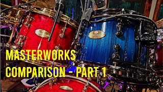 Two Pearl Masterworks Kits Set Up - Part 1