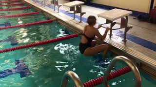 New Slow Motion Backstroke Start