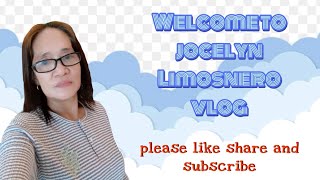 Jocelyn Limosnero vlog is live!