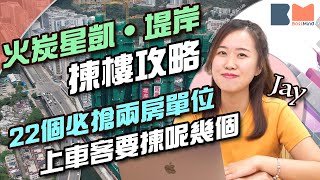 火炭星凱‧堤岸揀樓攻略 上車必搶x個單位 22個必揀兩房丨睇樓大JAY級丨BossMind