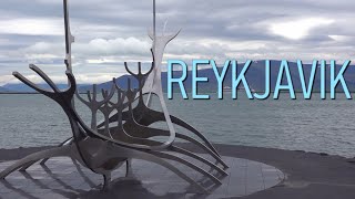 REYKJAVIK, ICELAND Stunning Aerial, Drone, Night, and Walking Tour 4K Footage