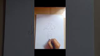 Mata Saraswati drawing #art #shortvideo#diy#crafts #diy