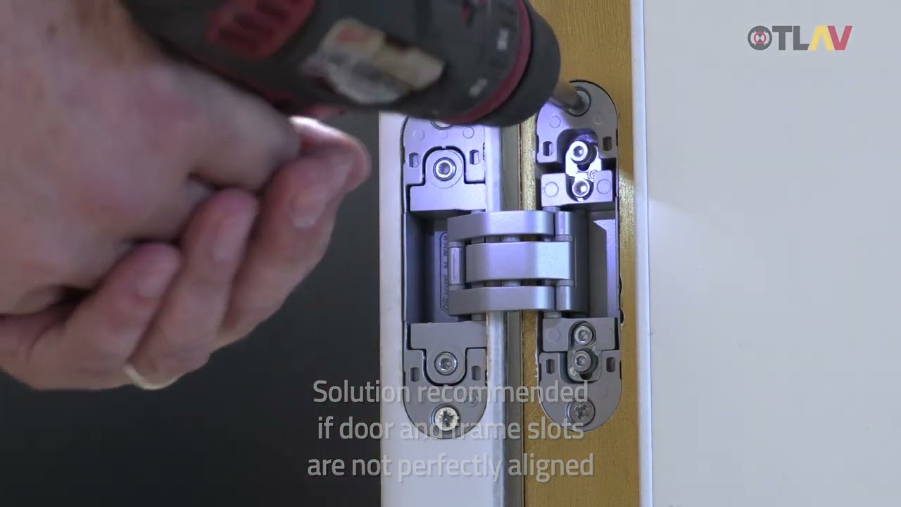 CONCEALED HINGES INSTALLATION - YouTube