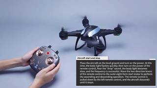 LH-X38G Dual GPS FPV Drone Quadcopter With 1080P HD Camera Wifi Headless Mode