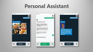 Personal Assistant || Chat Bot || Python || Tkinter || OpenCV