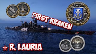 I Finally Got a Kraken with R.Lauria in WoWS Legends!