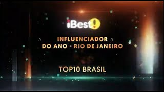 TOP10 Influenciadores do Ano Rio de Janeiro - Prêmio iBest 2021