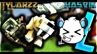 Hasvik VS Tylarzz (Apostamos 💸 por duels en MineHQ!!)