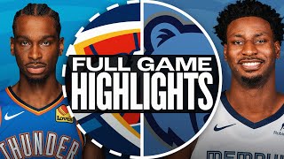 Game Recap: Thunder 125, Grizzlies 112