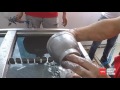 water transfer printing em açucareiro de plástico wps