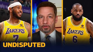What's the reason for the Lakers' constant collapses? They're old — Broussard I NBA I UNDISPUTED